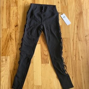Alo Black interlace leggings